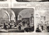 Die k. k. Tabakfabrik zu Hainburg in Niederösterreich.