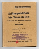 Fliesenlegerarbeiten. Leistungsrichtsätze für Bauarbeiten des Fachamts Bau der Deutschen Arbeitsfront.