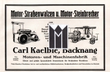 Carl Kaelble, Backnang, Motoren- und Maschinenfabrik.