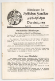 Mitteilungen der Hessischen Familiengeschichtlichen Vereinigung.