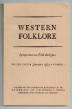 Western Folklore.