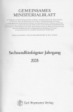 Gemeinsames Ministerialblatt