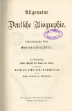 Allgemeine Deutsche Biographie.