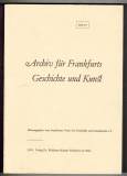 Archiv für Frankfurts Geschichte und Kunst.