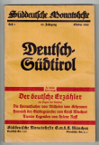 Süddeutsche Monatshefte.