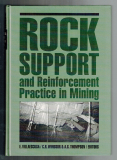Rock Support and Reinforcement Practice in Mining.