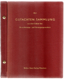 Gutachten-Sammlung aus dem Gebiet der Versicherungs- und Versorgungsmedizin.