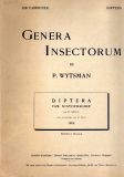 Genera Insectorum.