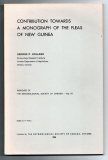 Contribution towards a Monograph of the Fleas of New Guinea.