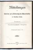 Mitteilungen des Vereins zur Förderung der Moorkultur im Deutschen Reiche.