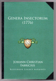 Genera Insectorum.