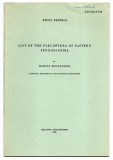 List of the Plecoptera of Eastern Fennoscandia.