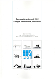 Baumaschinentechnik 2012.