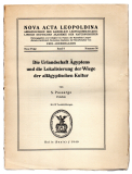 Die Urlandschaft Ägyptens und die Lokalisierung der Wiege der altägyptischen Kultur.