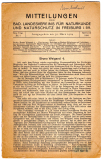 Mitteilungen des bad. Landesvereins für Naturkunde und Naturschutz in Freiburg i. Br.