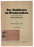 Der Stahlbeton im Wiederaufbau.