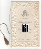Zur Feier der Silber-Hochzeit von John Rohde und Frau Minna geb. Meyer.