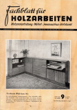 Fachblatt für Holzarbeiten.
