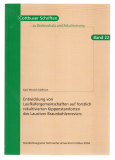 Entwicklung von Laufkäfergemeinschaften auf forstlich rekultivierten Kippenstandorten des Lausitzer Braunkohlenreviers.