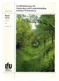 Veröffentlichungen für Naturschutz und Landschaftspflege Baden-Württemberg.