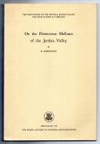 On the Pleistocene Molluscs of the Jordan Valley.