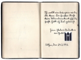 Poesiealbum der N. N. Kleinlein aus Köthen in Anhalt.