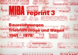 Bauzeichnungen Triebfahrzeuge und Wagen 1961-1978.