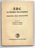 ABC des Deutschen Beamtengesetzes.