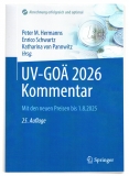 UV-GOÄ 2026 Kommentar.