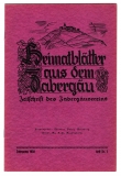 Zeitschrift des Zabergäuvereins -