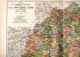 Hand-Atlas für den politischen und gerichtlichen Verwaltungsdienst in der österreichisch-ungarischen Monarchie einschließlich Bosniens und der Hercegovina.