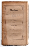 Mitteilungen der Geschichts- und Altertumsforschenden Gesellschaft des Osterlandes.