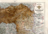 Handkarte des Herzogthums Steiermark im Maße 1:750.000.
