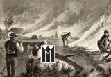 Das Moorbrennen in Ostfriesland und im Oldenburgischen.