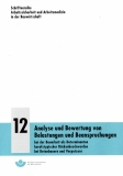 Analyse und Bewertung von Belastungen und Beanspruchungen bei der Bauarbeit als Determinanten berufstypischer Rückenbeschwerden bei Betonbauern und Verputzern.