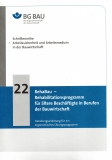 RehaBau - Rehabilitierungsprogramm für ältere Beschäftigte in Berufen der Bauwirtschaft.