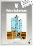Betonmischanlagen.