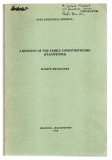 A Revision of the Family Coniopterygidae (Planipennia).