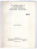 The generic names oft he butterflies and their type-species (Lepidoptera: Rhopalocera).