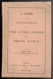 A Guide to the Department of Greek and Roman Antiquities in the British Museum.