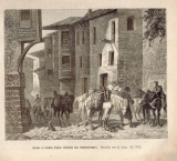 Straße in Kassim Pascha (Vorstadt von Konstantinopel).