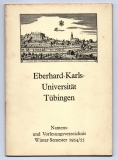 Eberhard-Karls-Universität Tübingen.