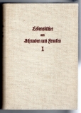 Lebensbilder aus Schwaben und Franken.