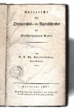 Unterricht für Ortsgerichts- oder Rathsschreiber im Großherzogthum Baden.