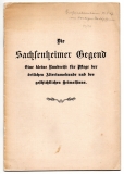 Die Sachsenheimer Gegend.