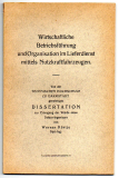 Wirtschaftliche Betriebsführung und Organisation im Lieferdienst mittels Nutzkraftfahrzeugen.
