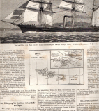 Der Untergang der deutschen Kriegsschiffe vor Apia. Die Katastrophe vor Apia.