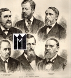 Porträts aus dem böhmischen Landtag.