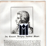 Joh. Chrysost. Wolfgang Amadeus Mozart.