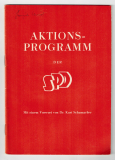 Aktions-Programm der Sozialdemokratischen Partei Deutschlands.